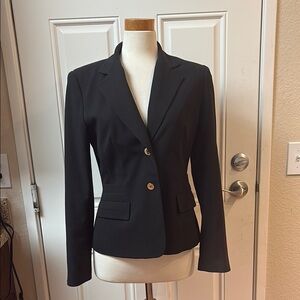 Calvin Klein Black Tailored Blazer